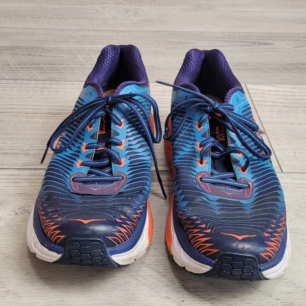 🏃Hoka One One Arahi Running Shoe Mens 9 Lightweight Cushioned Sneaker *c-video - Picture 4 of 16